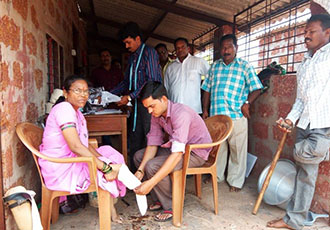 Wheelchair, tricycle, caliper distribution for Divyang - Rehabilitation NGO Guhagar